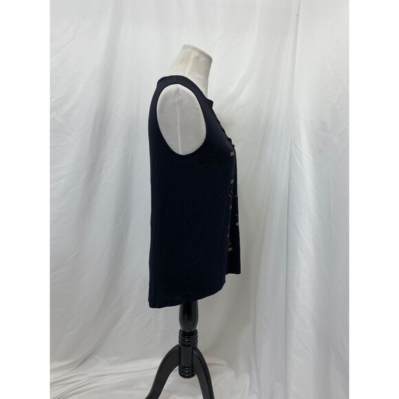 Modern Lux Women's Tank Top Black Sleeveless Astrology Crewneck Size Medium - Picture 5 of 8